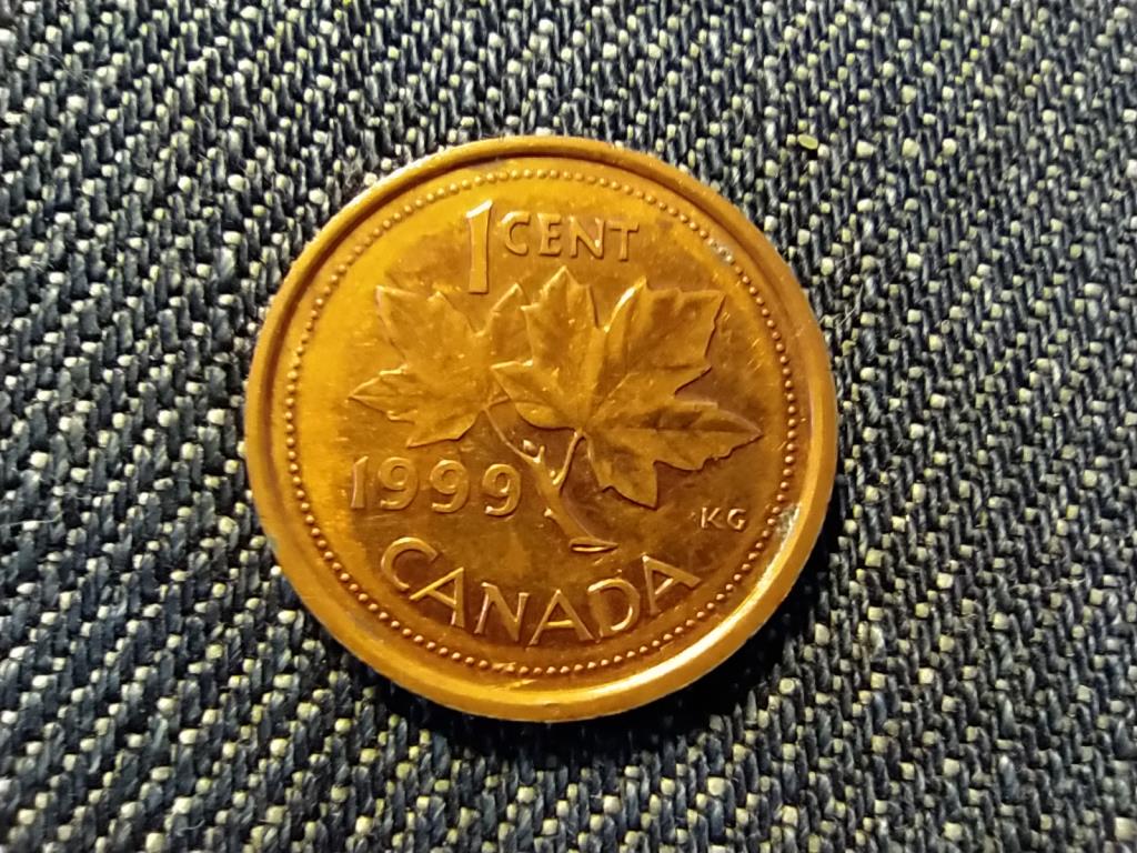 Kanada II. Erzsébet 1 Cent 1999