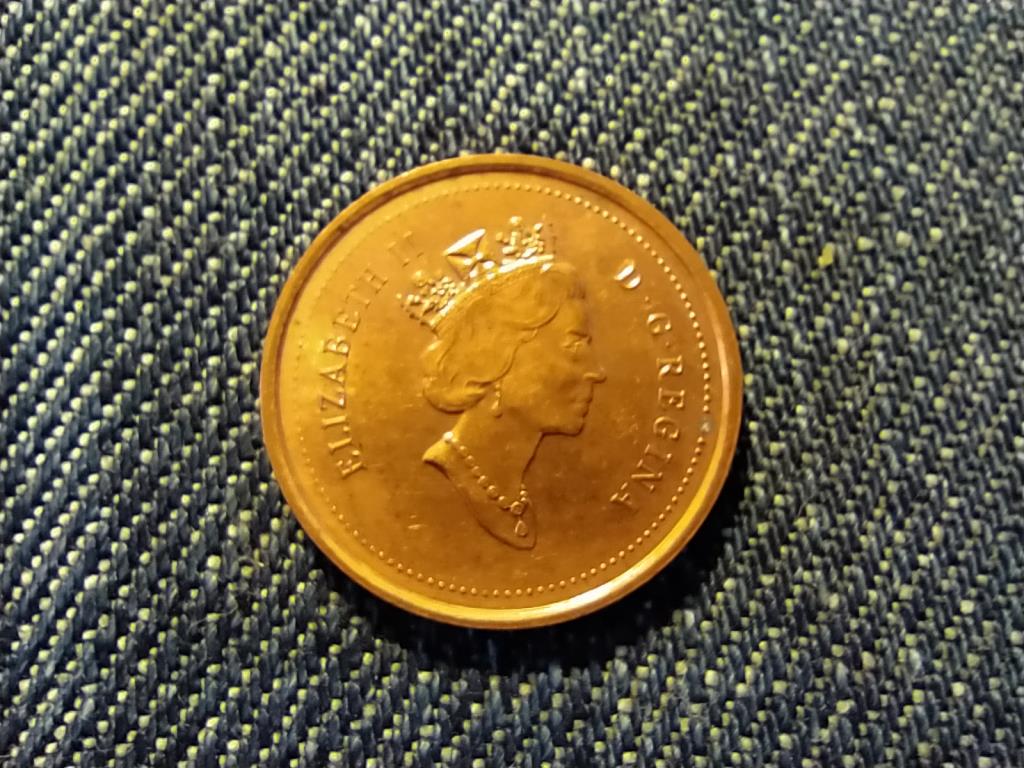 Kanada II. Erzsébet 1 Cent 1998