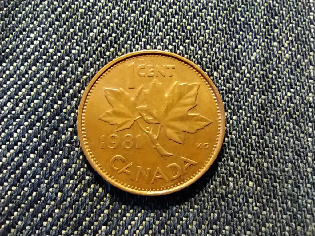 Kanada II. Erzsébet 1 Cent 1981