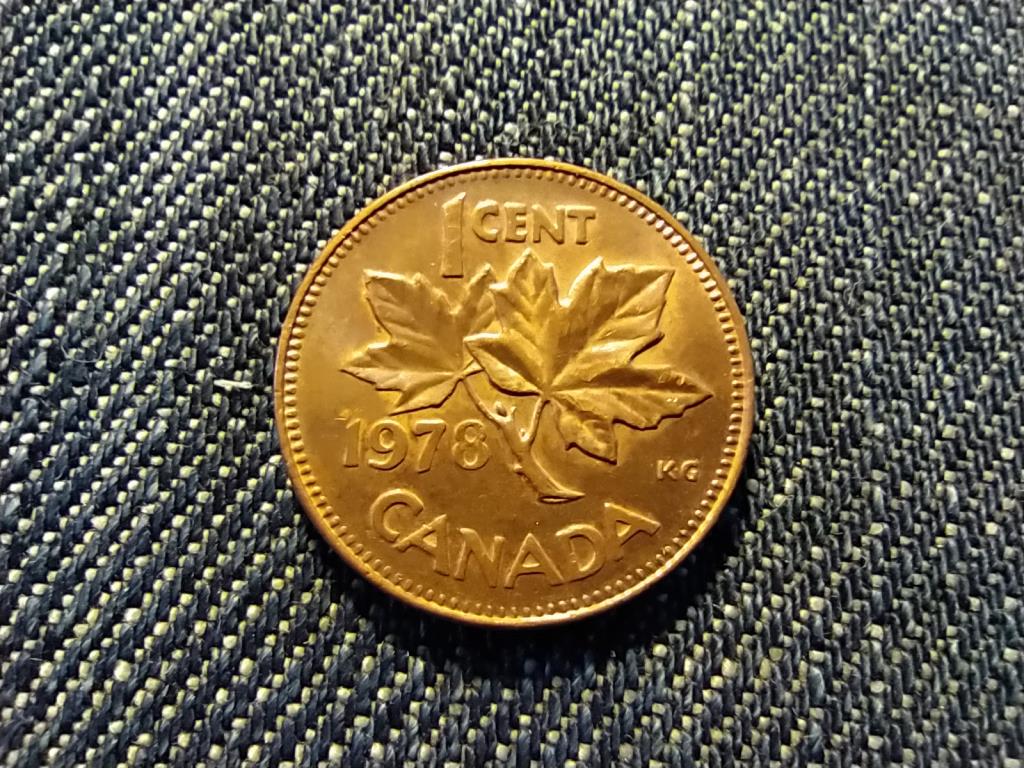 Kanada II. Erzsébet 1 Cent 1978