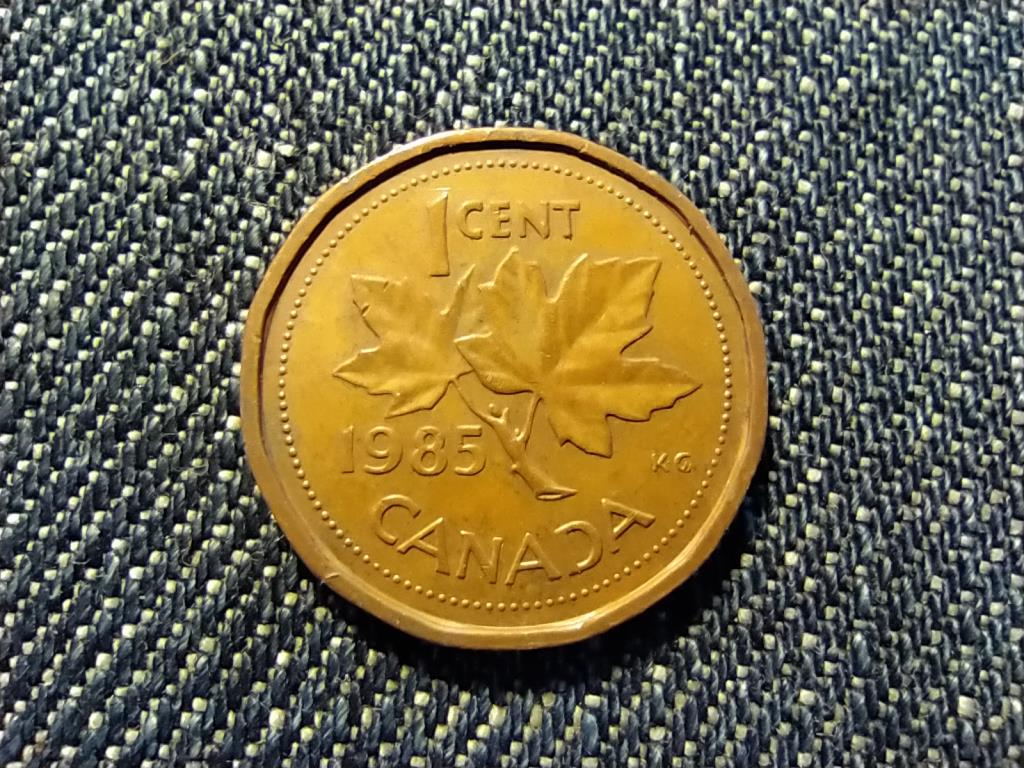 Kanada II. Erzsébet 1 Cent 1985