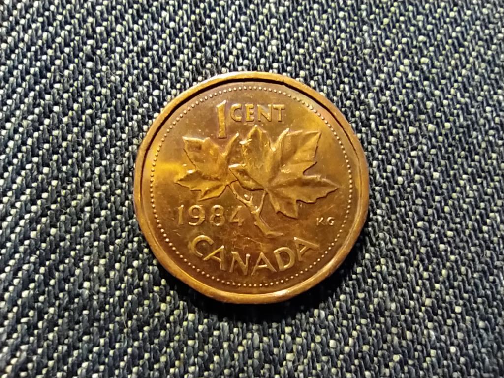 Kanada II. Erzsébet 1 Cent 1984