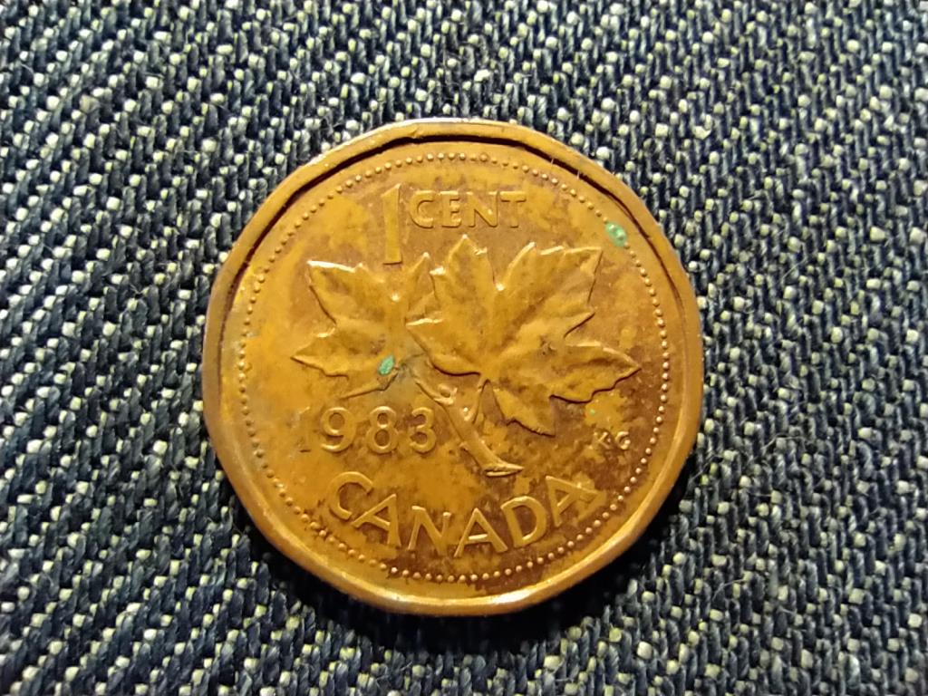 Kanada II. Erzsébet 1 Cent 1983