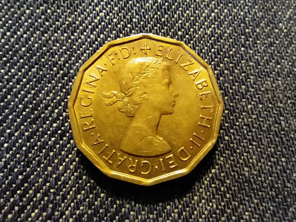 Anglia II. Erzsébet (1952-) 3 Penny 1966