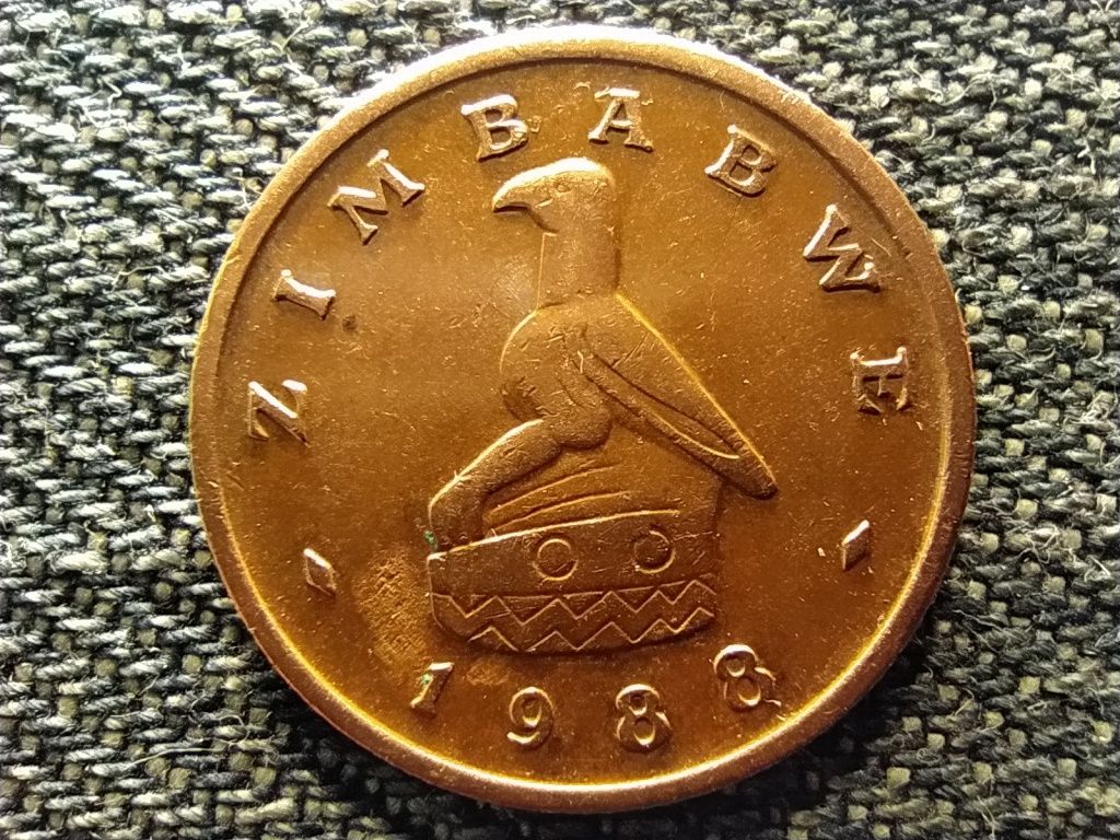Zimbabwe madár 1 cent 1988