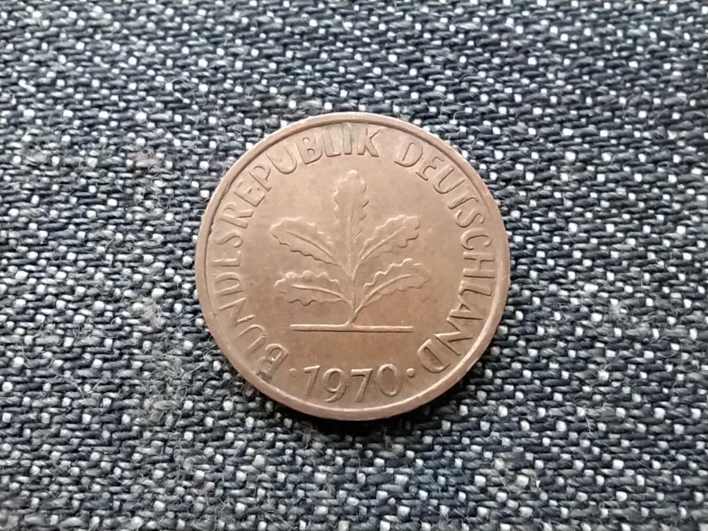 Németország NSZK (1949-1990) 1 Pfennig 1970 F
