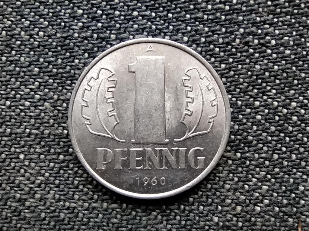 Németország Demokratikus Köztársaság (1949-1990) 1 Pfennig 1960 A