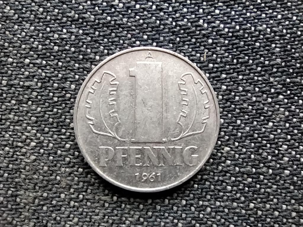 Németország Demokratikus Köztársaság (1949-1990) 1 Pfennig 1961 A