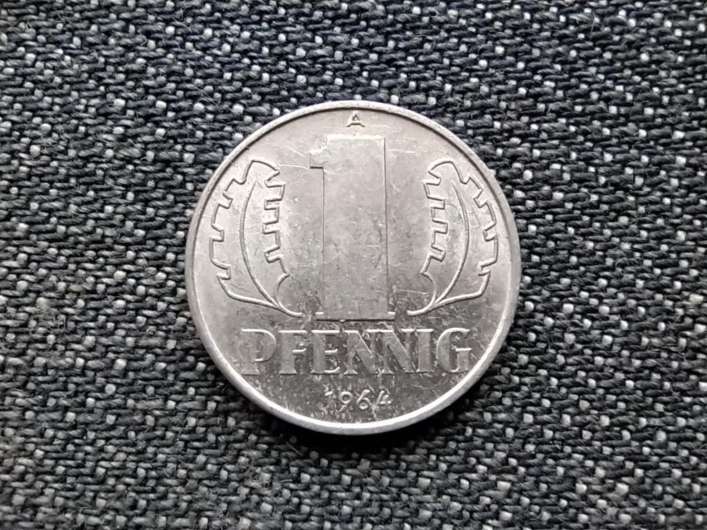 Németország Demokratikus Köztársaság (1949-1990) 1 Pfennig 1964 A