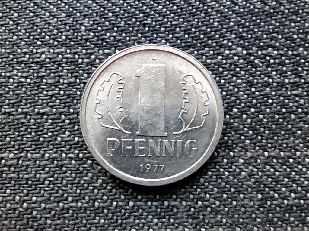 Németország Demokratikus Köztársaság (1949-1990) 1 Pfennig 1977 A