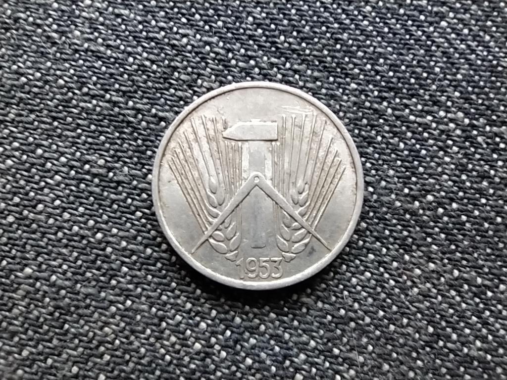 Németország Demokratikus Köztársaság (1949-1990) 1 Pfennig (1952-1953) 1953 A