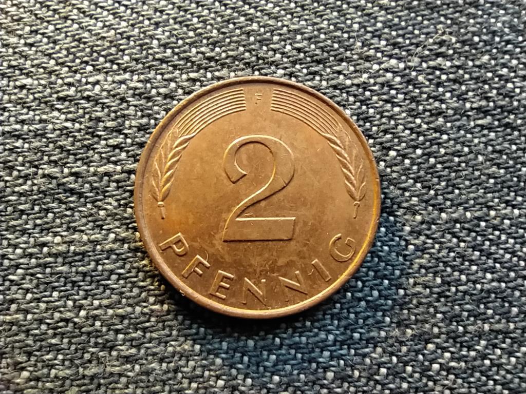 Németország 2 Pfennig 1995 F