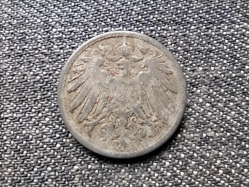 Németország Második Birodalom (1871-1918) 10 Pfennig 1917