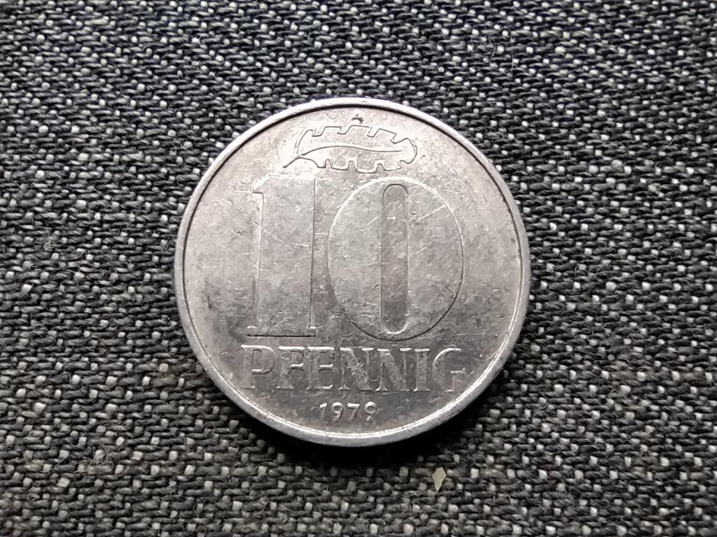 Németország NDK (1949-1990) 10 Pfennig 1979 A