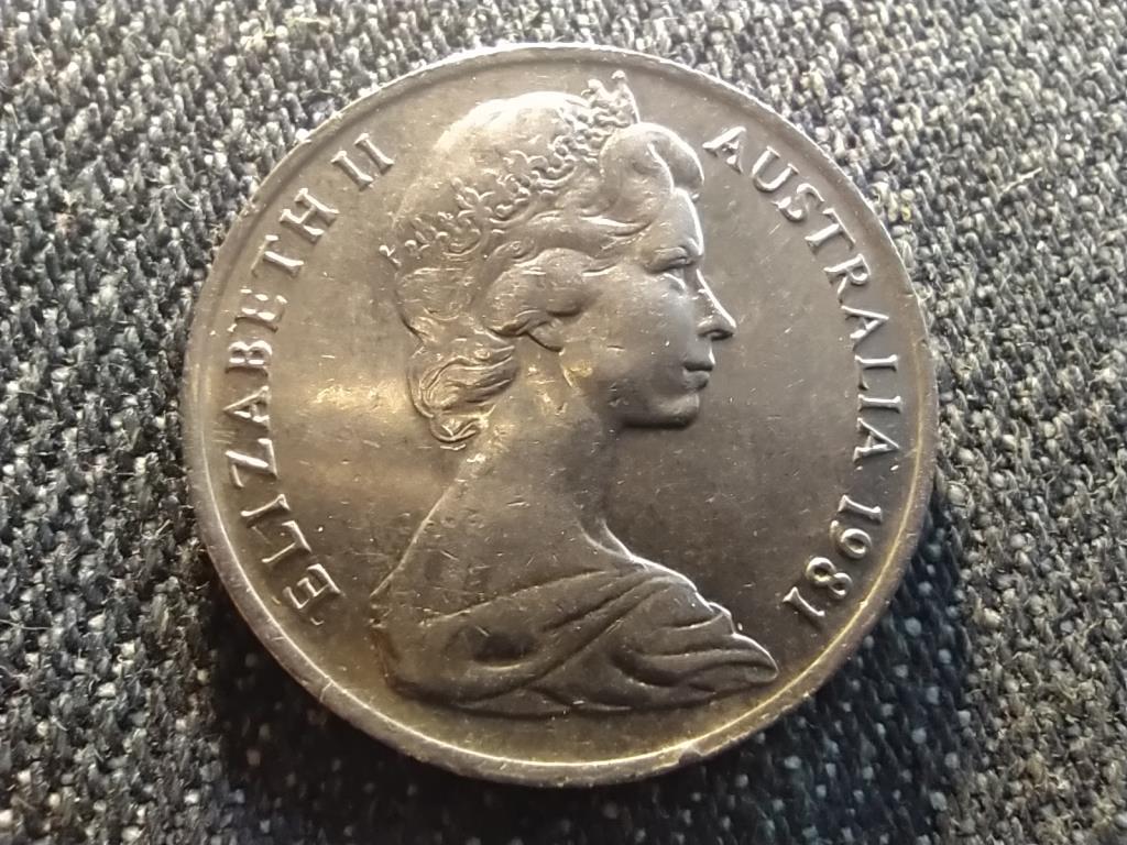 Ausztrália II. Erzsébet (1952-) 10 Cent 1981
