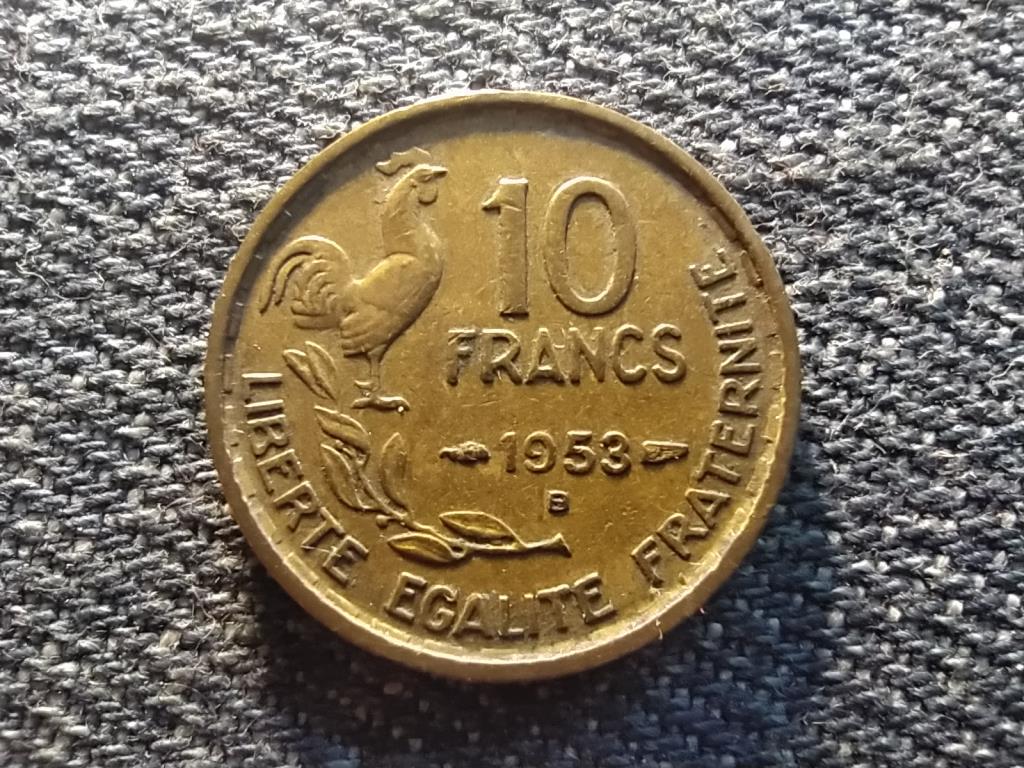 Franciaország 10 frank 1953 B