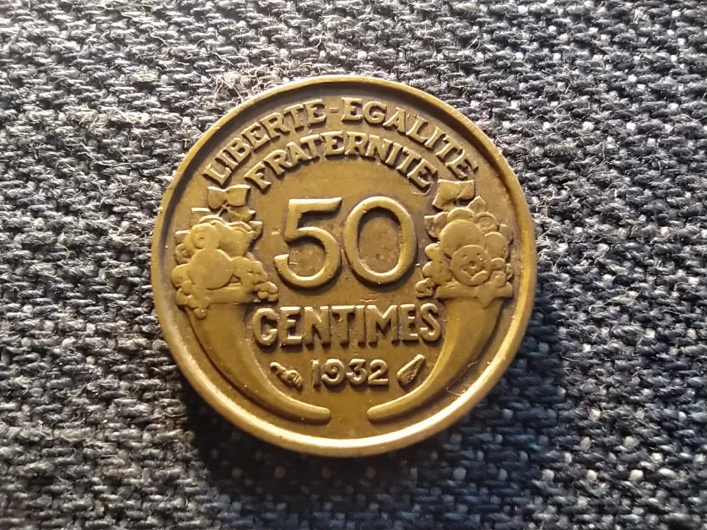 Franciaország Harmadik Köztársaság 50 Centimes 1932