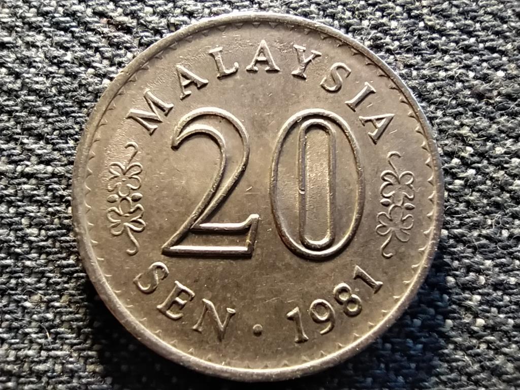 Malajzia Agong 20 sen 1981