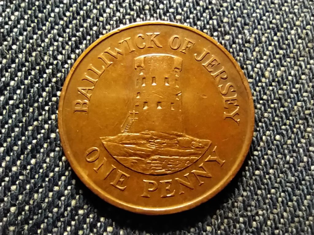 Jersey II. Erzsébet Le Hocq torony 1 penny 1990
