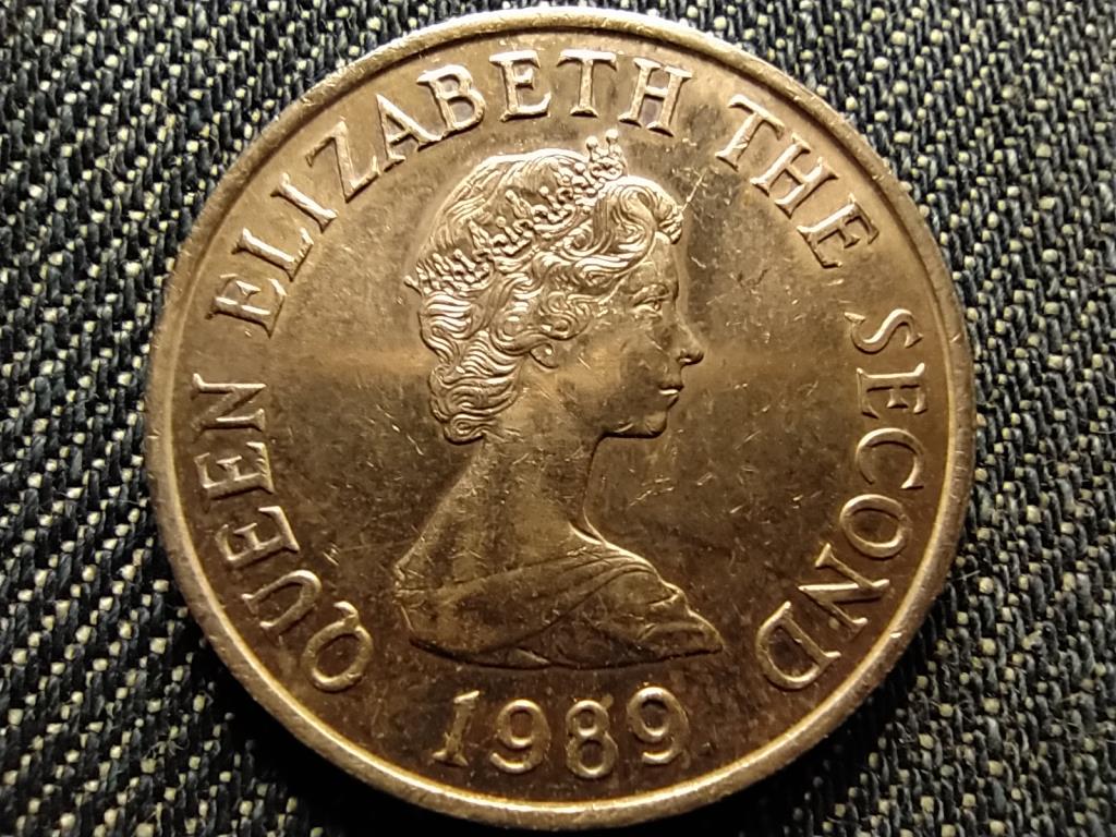 Jersey II. Erzsébet Dolmenek 10 penny 1989