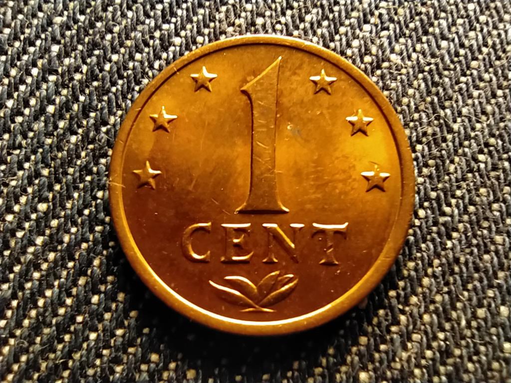 Holland Antillák Júlia (1948-1980) VERDEFÉNYES 1 cent 1977