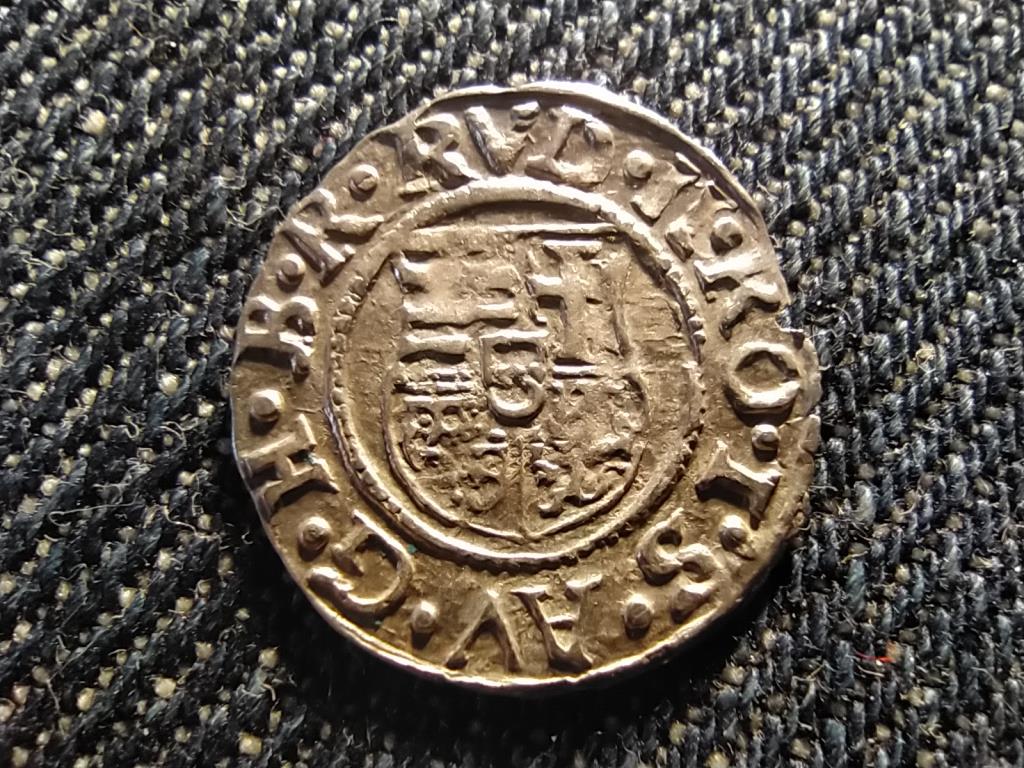Rudolf (1576-1608) ezüst 1 Dénár ÉH811 1584 KB 