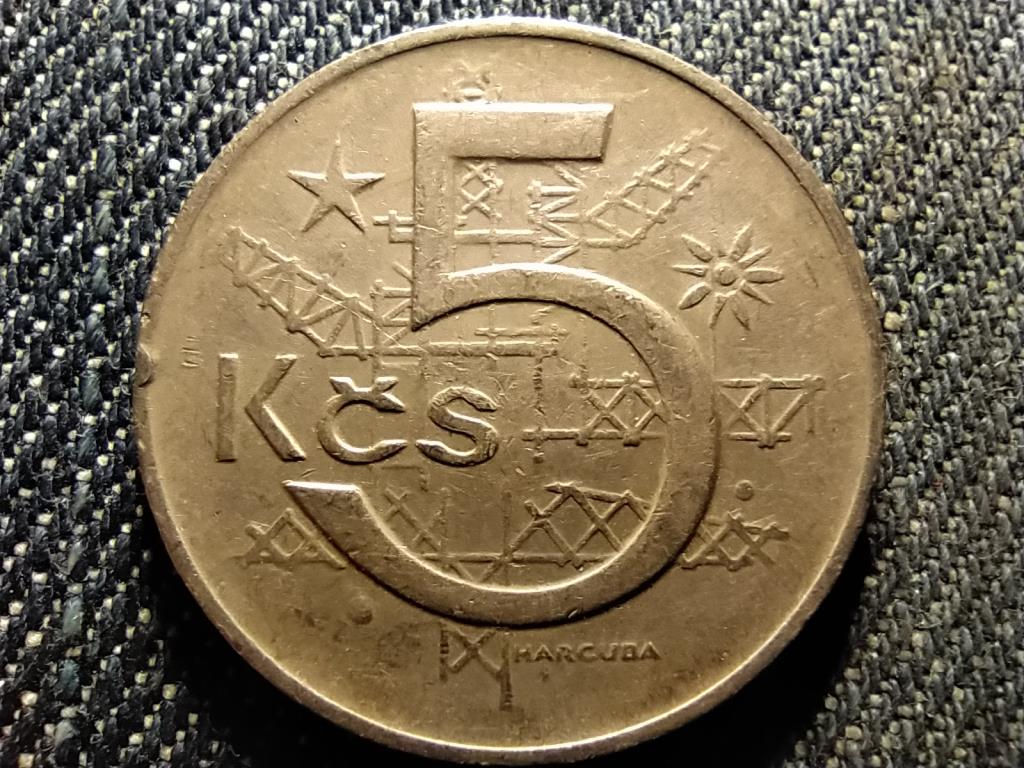 Csehszlovákia 5 Korona 1973