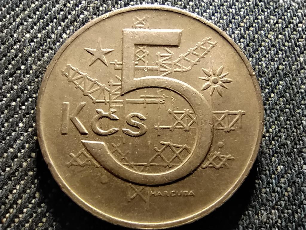 Csehszlovákia 5 Korona 1969