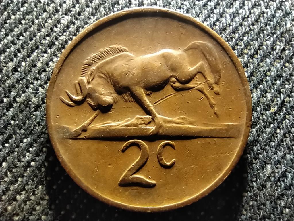 Dél-Afrikai Köztársaság Suid Afrika 2 Cent 1970