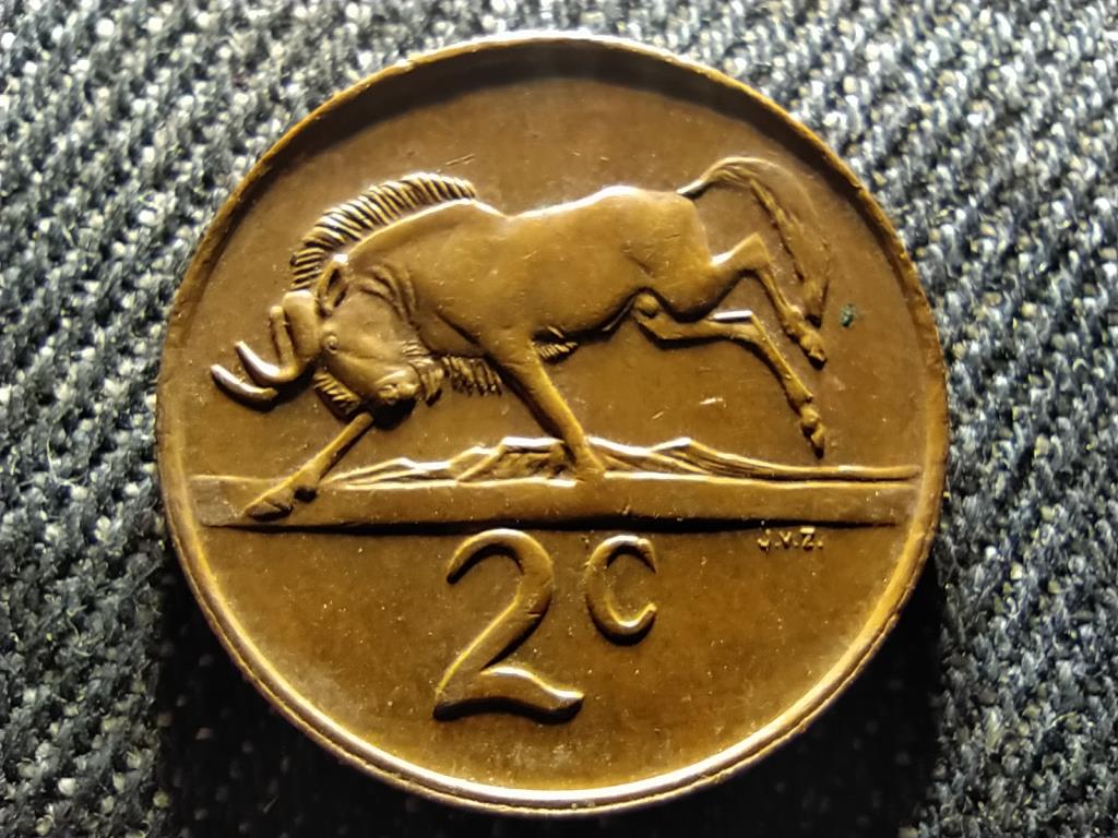 Dél-Afrikai Köztársaság Suid Afrika 2 Cent 1989