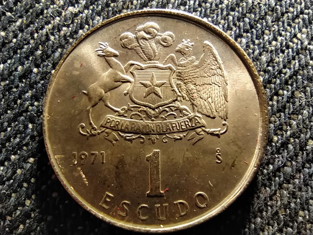 Chile 1 Escudo 1971 So