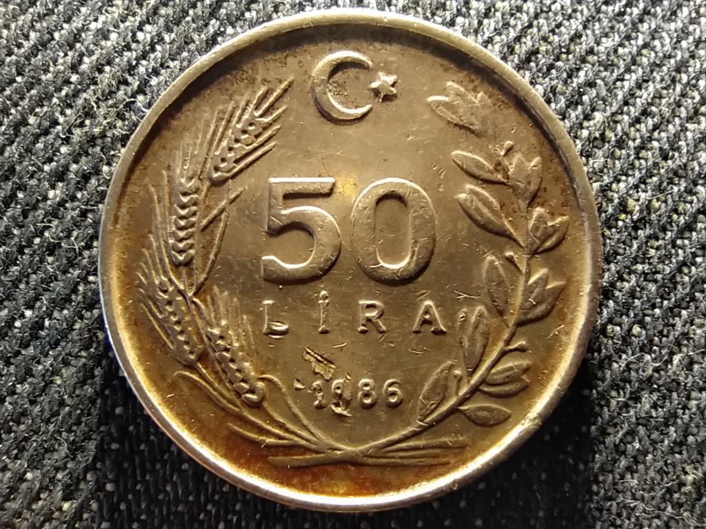 Törökország 50 Líra 1986