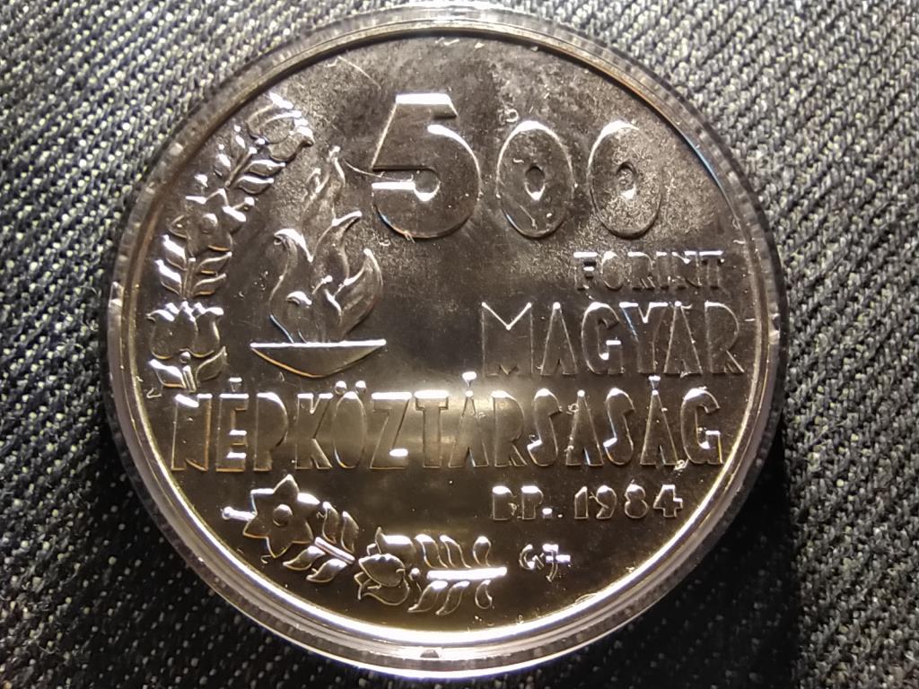 Nyári Olimpiai Játékok - Los Angeles ezüst 500 Forint 1984 BP BU