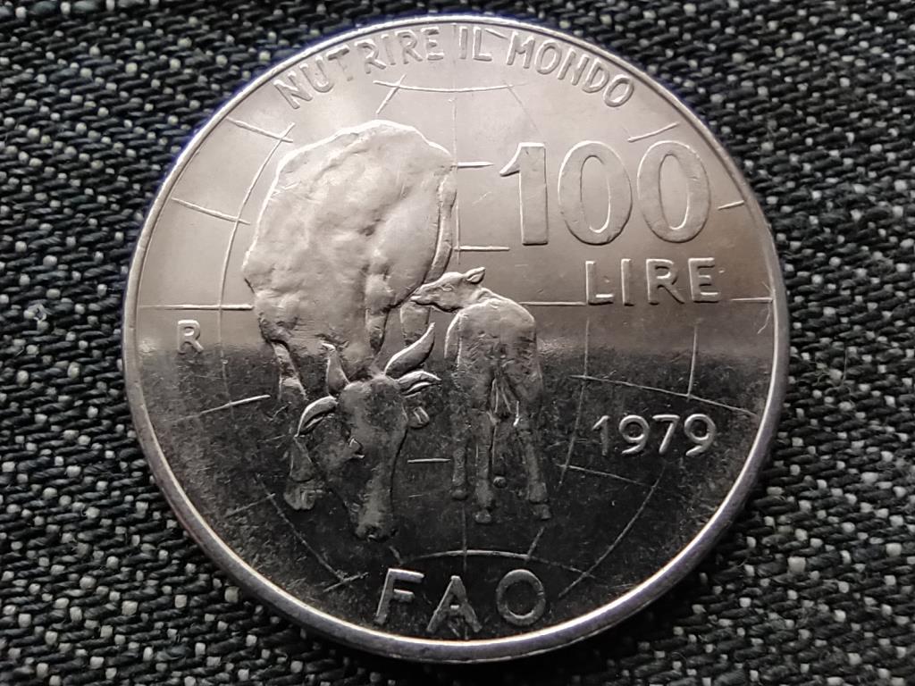 Olaszország FAO 100 Líra 1979