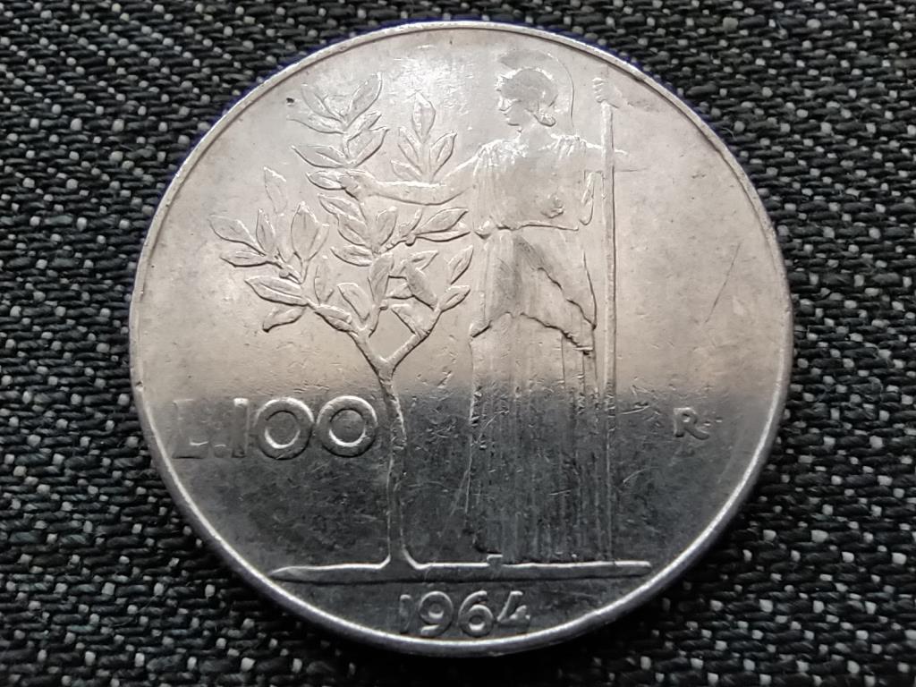 Olaszország Köztársaság (1946-) 100 Líra 1964 R