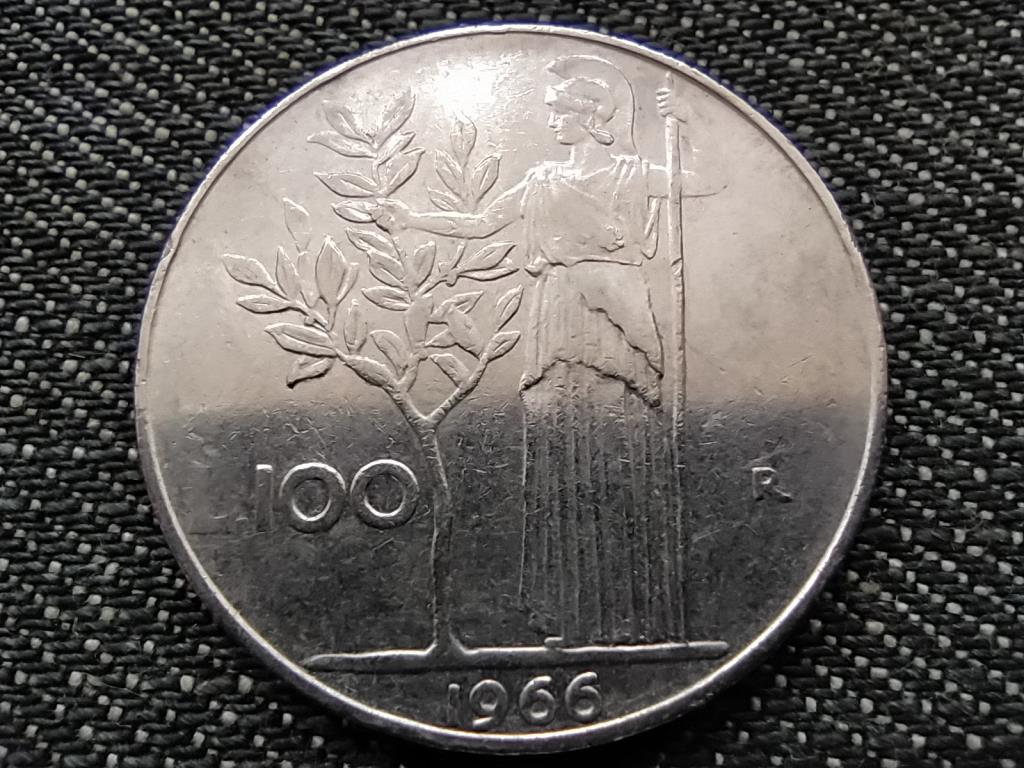 Olaszország Köztársaság (1946-) 100 Líra 1966 R