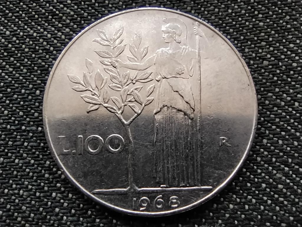 Olaszország Köztársaság (1946-) 100 Líra 1968 R