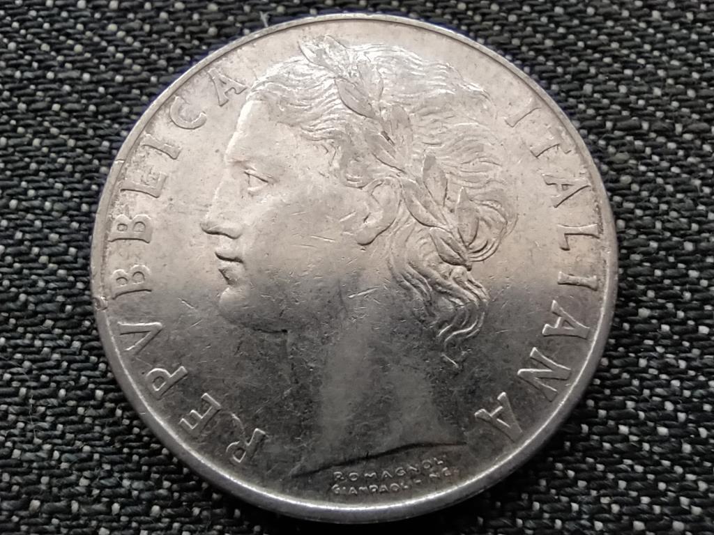 Olaszország Köztársaság (1946-) 100 Líra 1958 R