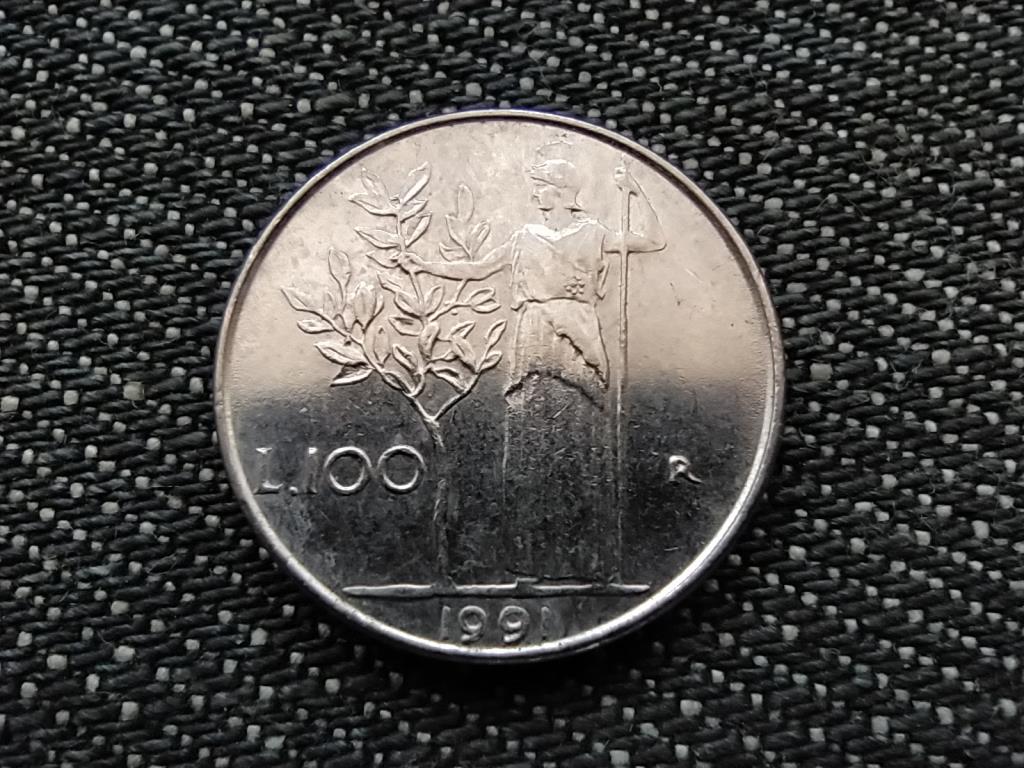 Olaszország Köztársaság (1946-) 100 Líra 1991 R