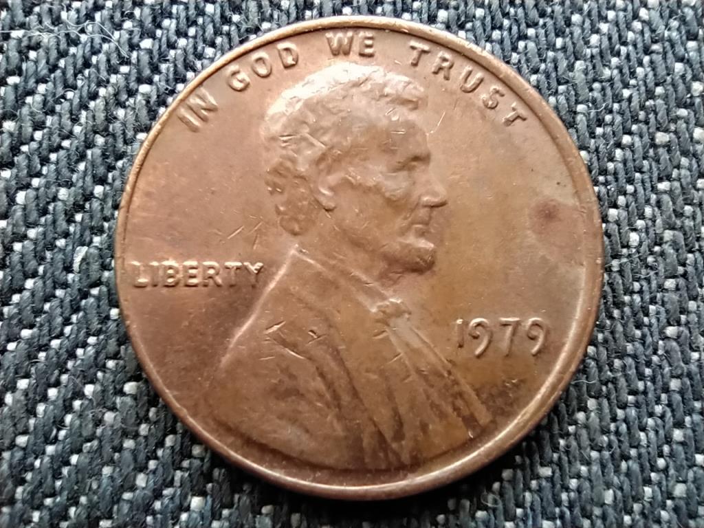 USA Lincoln Emlékmű 1 Cent 1975