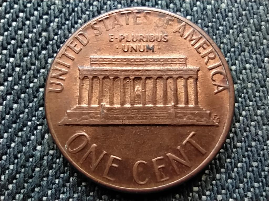USA Lincoln Emlékmű 1 Cent 1984 D 