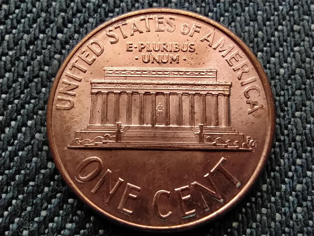USA Lincoln Emlékmű 1 Cent 1990 