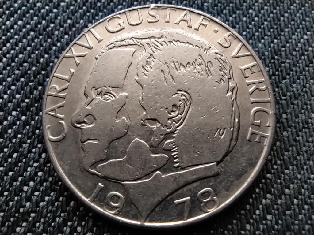 Svédország XVI. Károly Gusztáv (1973-) 1 Korona 1978 U