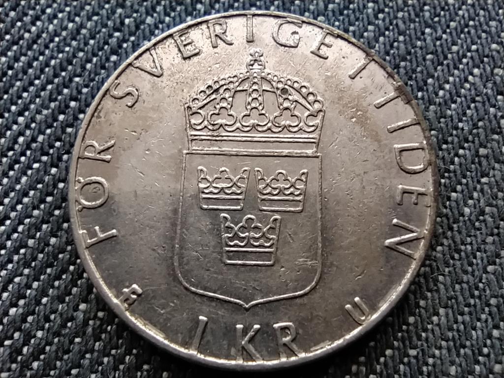 Svédország XVI. Károly Gusztáv (1973-) 1 Korona 1980 U