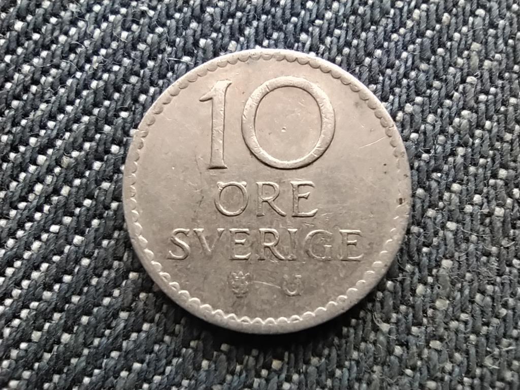 Svédország VI. Gusztáv Adolf (1950-1973) 10 Öre 1968 U