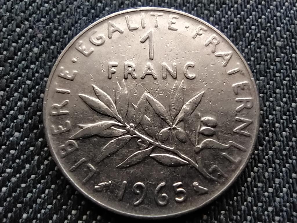 Franciaország 1 frank 1965