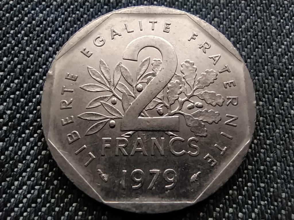 Franciaország 2 frank 1979 