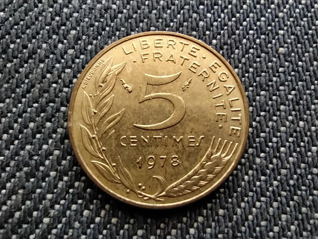 Franciaország 5 Centimes 1978