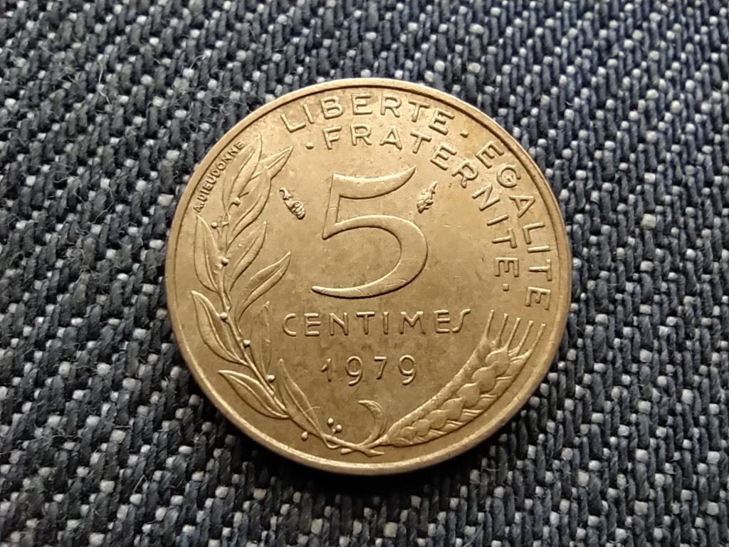 Franciaország 5 Centimes 1979