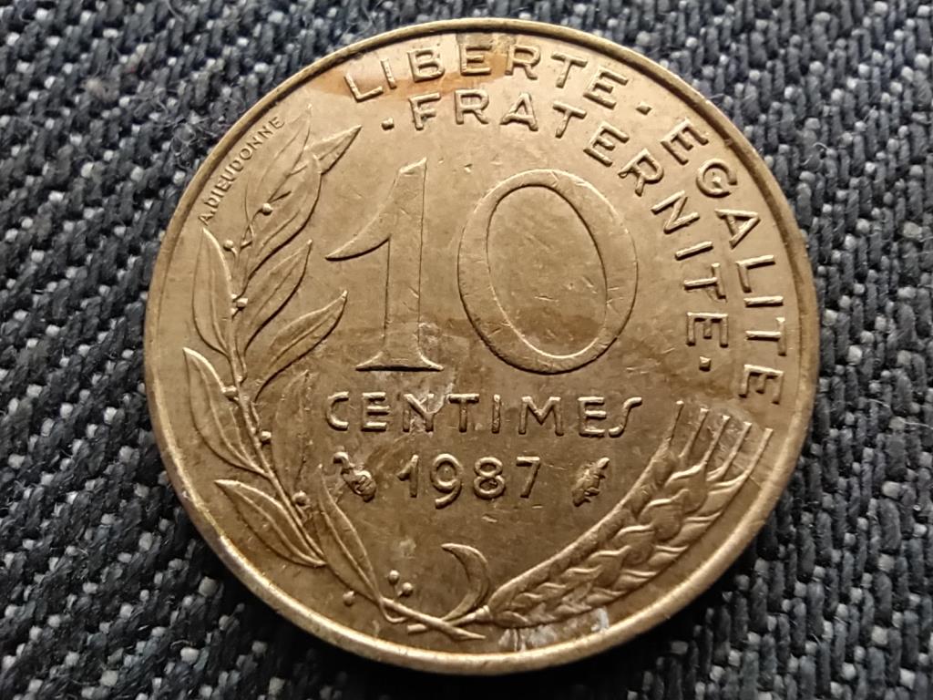 Franciaország 10 Centimes 1987